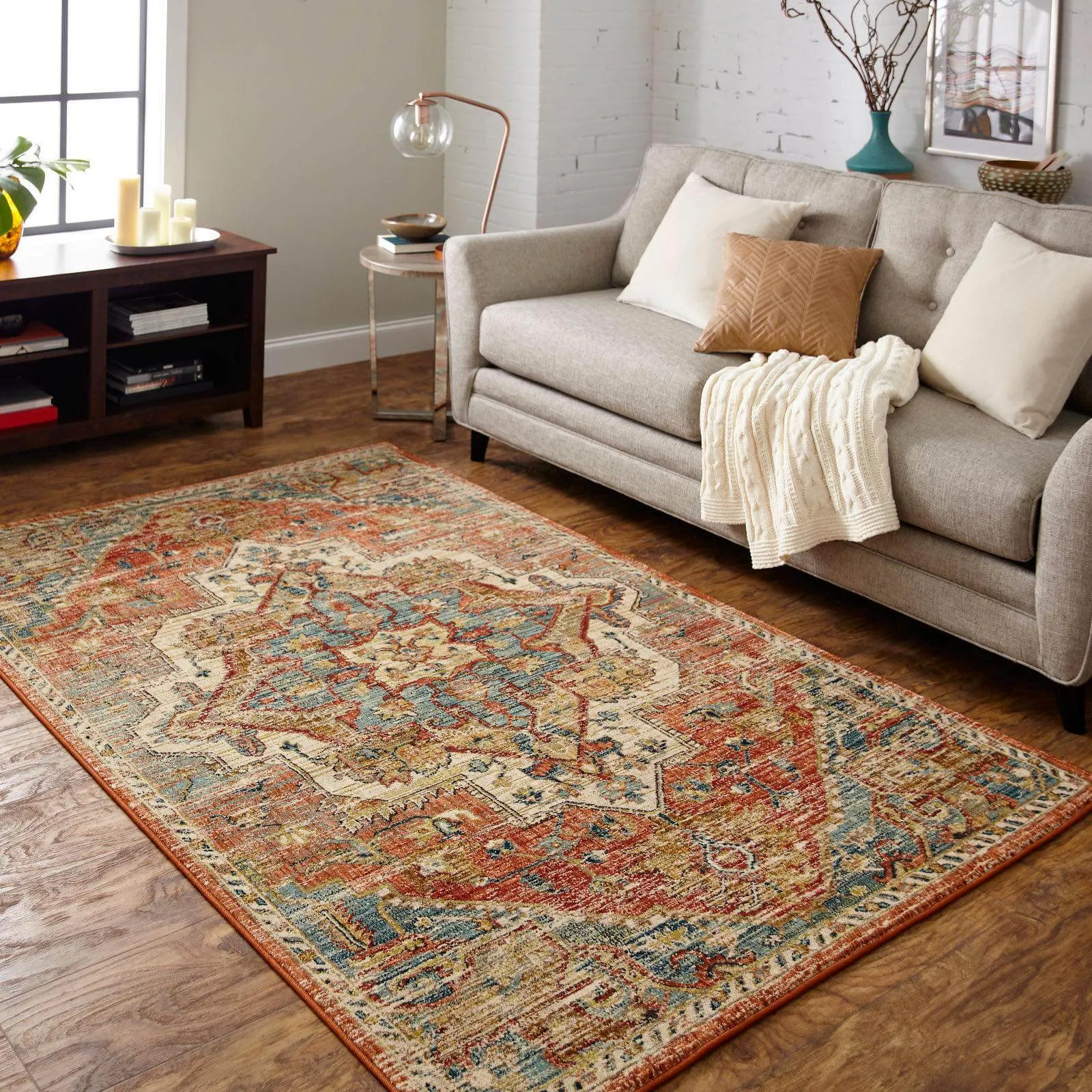 karastan_kasbar_room Living room Area rug | Triangle Flooring Center